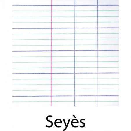 Cahier de brouillon format 17x22cm - 96 pages - Séyès
