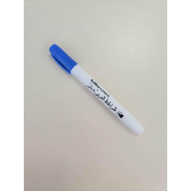 Feutre de calligraphie Bleu 2mm