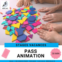 Pass Animation Vacances 30 MIN