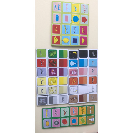 Magnetic Fun - Jeu de magnets de couleurs et formes