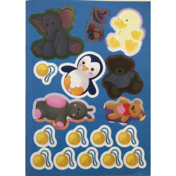 Je grandis / A table ! collages et coloriages