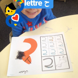 Fiche PDF Lettres arabes pour 3-4ans (lettres isolées)