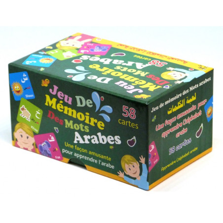 Jeu de mémoire des mots arabes