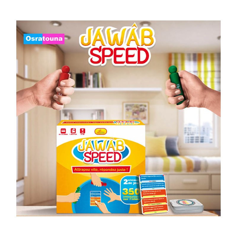 Jawab Speed - Attrapez vite, répondez juste