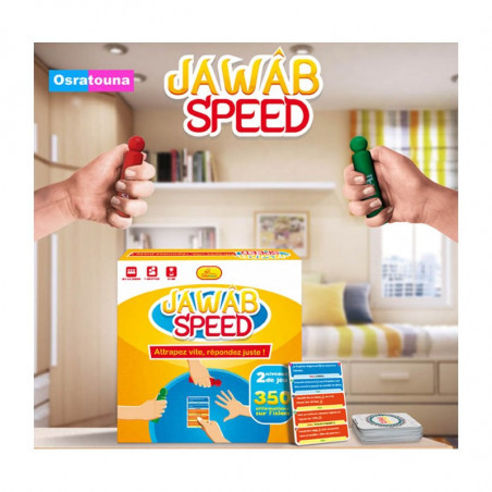 Jawab Speed - Attrapez vite, répondez juste