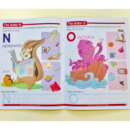 Pre-School Uppercase Alphabet