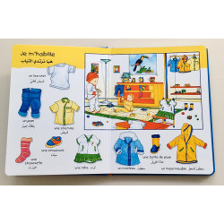 Caillou mon grand imagier Dans ma maison