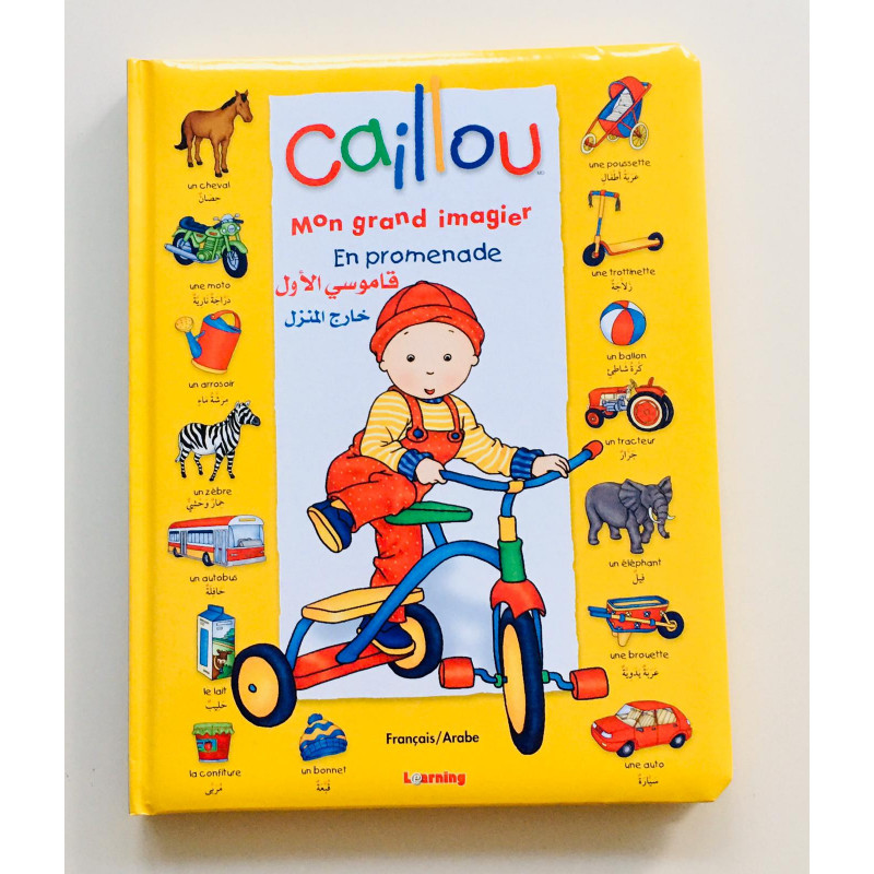 Caillou mon grand imagier Dans ma maison