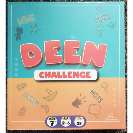 Deen Challenge - Jeu de Société éducatif d'Ambiance pour apprendre l'islam en s'amusant !