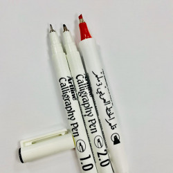 Feutre de calligraphie bleu 1mm